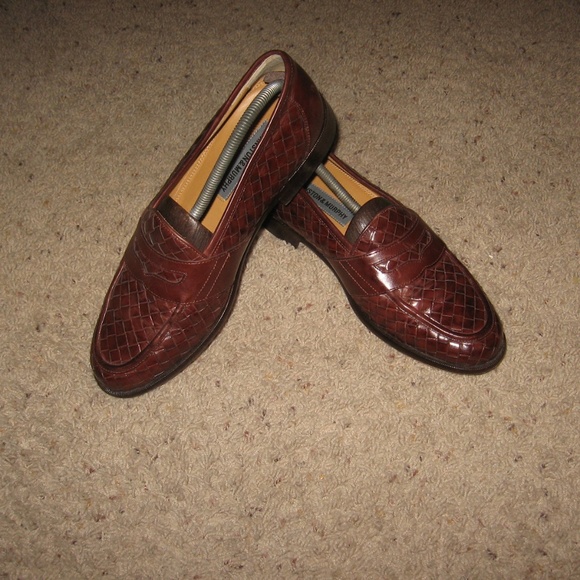 johnston and murphy woven loafer